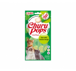 Churu Cat skanėstas Pops Tuna Chicken 12x60g