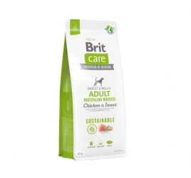 Brit Care Sustainable Adult Medium Breed Chicken&Insect